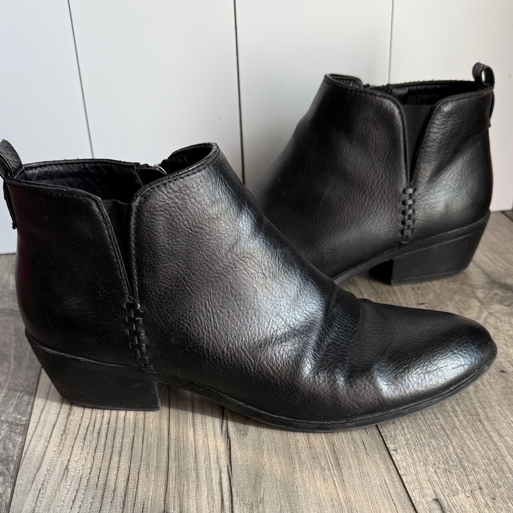 Sam & Libby ankle boot black 8.5